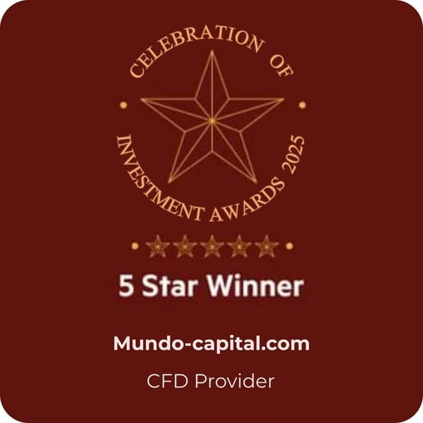 Ganador de 5 estrellas: proveedor de CFD (2025)