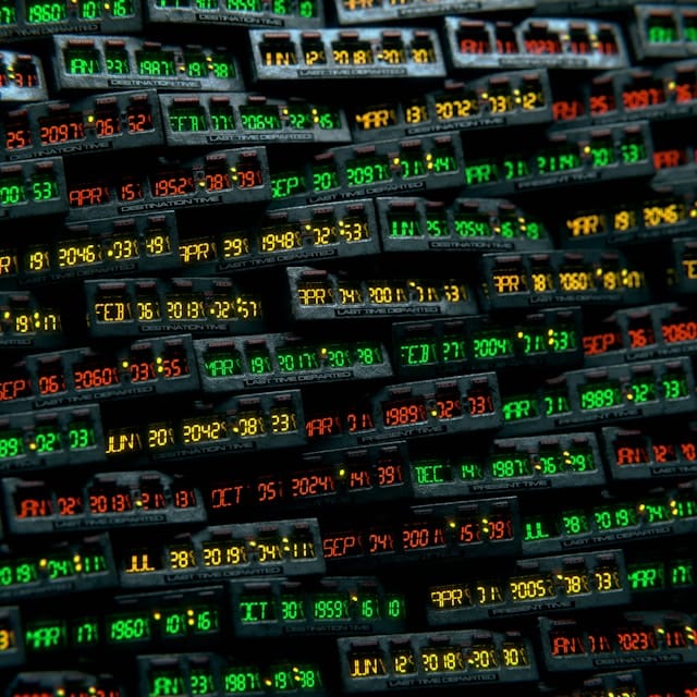 Trading screen showing live crypto prices